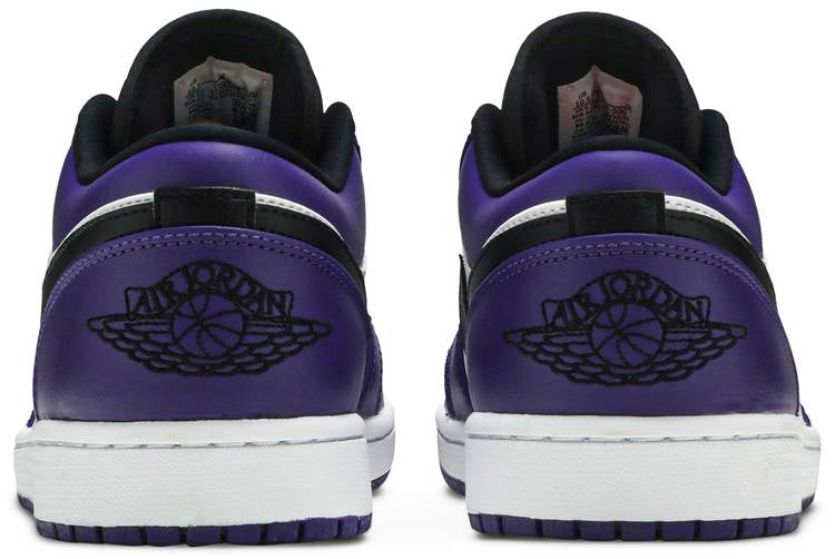 Air Jordan 1 Low Court Purple‘ 553558-500 Mattress Sneaker Store