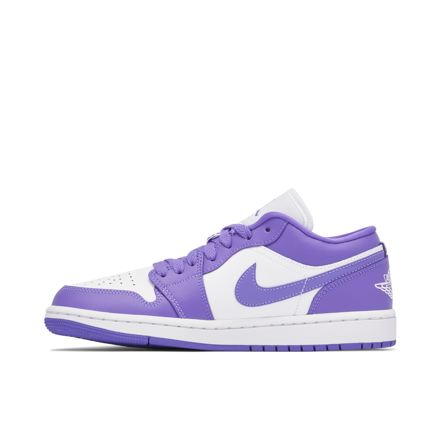 Air Jordan 1 Low Patent Purple Womens DC0774-500 Mattress Sneaker Store