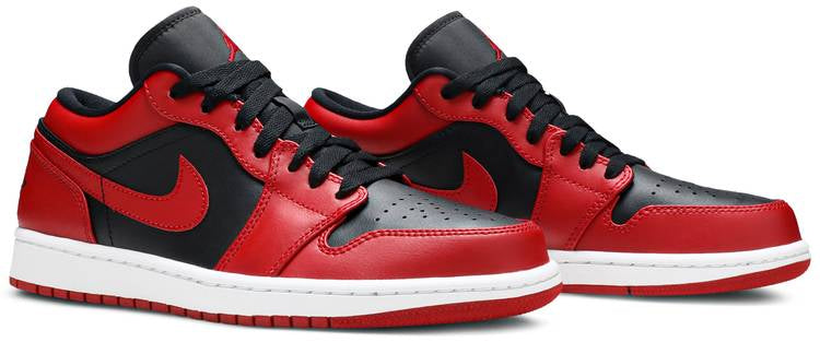 Air Jordan 1 Low Reverse Bred‘ 553558-606 Mattress Sneaker Store