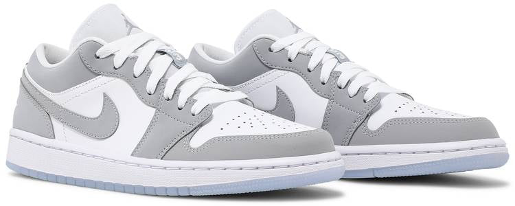 Air Jordan 1 Low White Wolf Grey dc0774-105 Mattress Sneaker Store