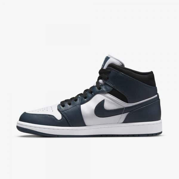 Air Jordan 1 Mid Armory Navy‘ 554724-411 Mattress Sneaker Store