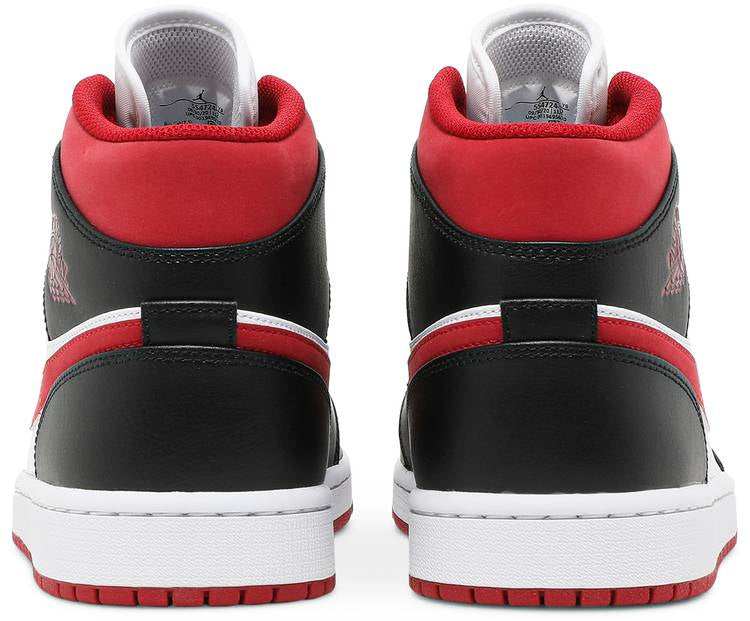 Air Jordan 1 Mid ‘Black Gym Red’ 554724-122 Mattress Sneaker Store