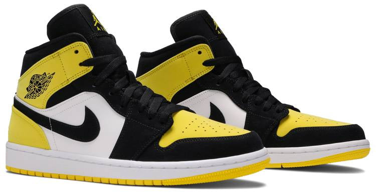 Air Jordan 1 Mid SE Yellow Toe‘ 852542-071 Mattress Sneaker Store