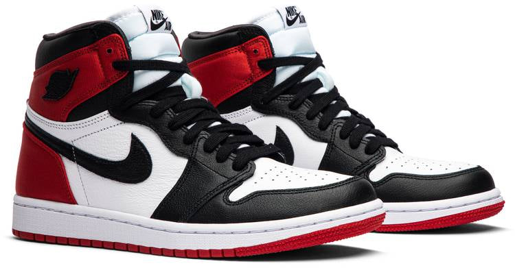 Air Jordan 1 Retro High Satin Black Toe‘ CD0461-016 Mattress Sneaker Store