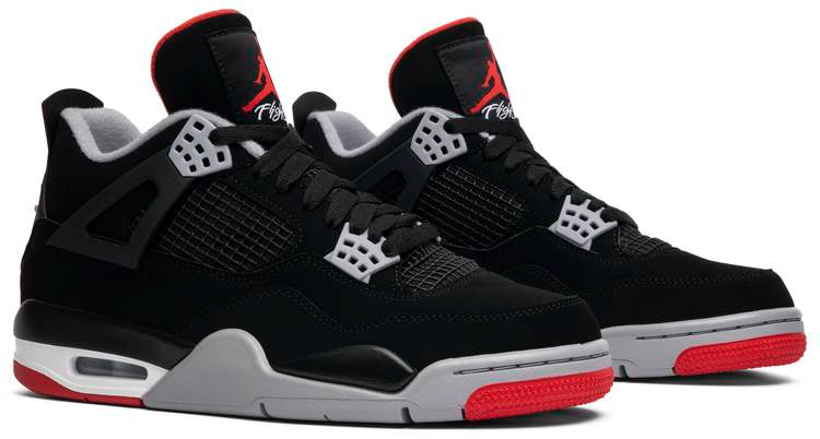 Air Jordan 4 Retro OG Bred‘ 2019 308497-060 Mattress Sneaker Store
