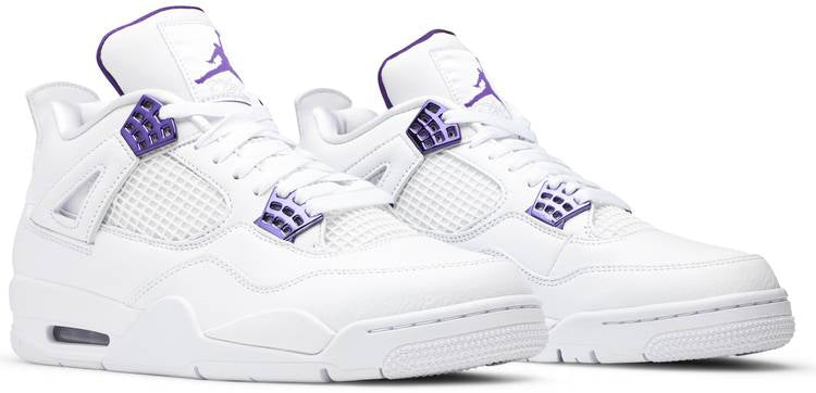 Air Jordan 4 Retro Purple Metallic‘ CT8527-115 Mattress Sneaker Store