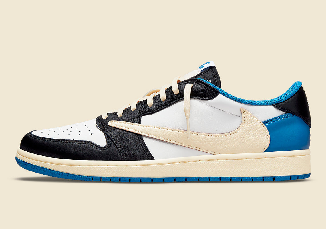 Fragment Design x Travis Scott x Air Jordan 1 Retro Low DM7866-140 Mattress Sneaker Store