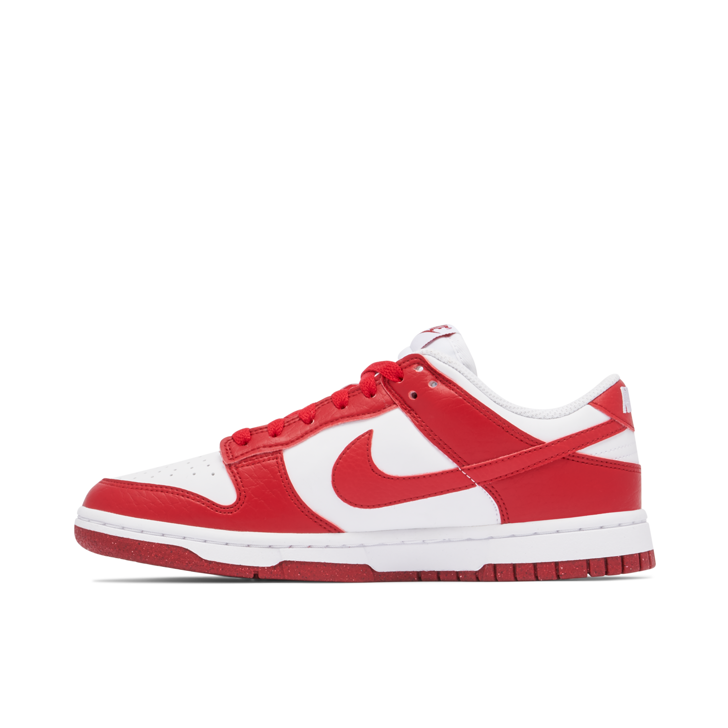 Nike Dunk Low Next Nature White Gym Red Womens DN1431-101 Mattress Sneaker Store