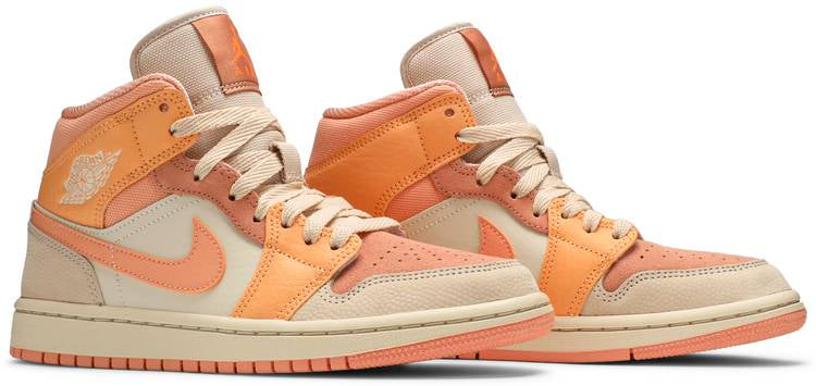 Wmns Air Jordan 1 Mid ‘Apricot’ DH4270-800 Mattress Sneaker Store