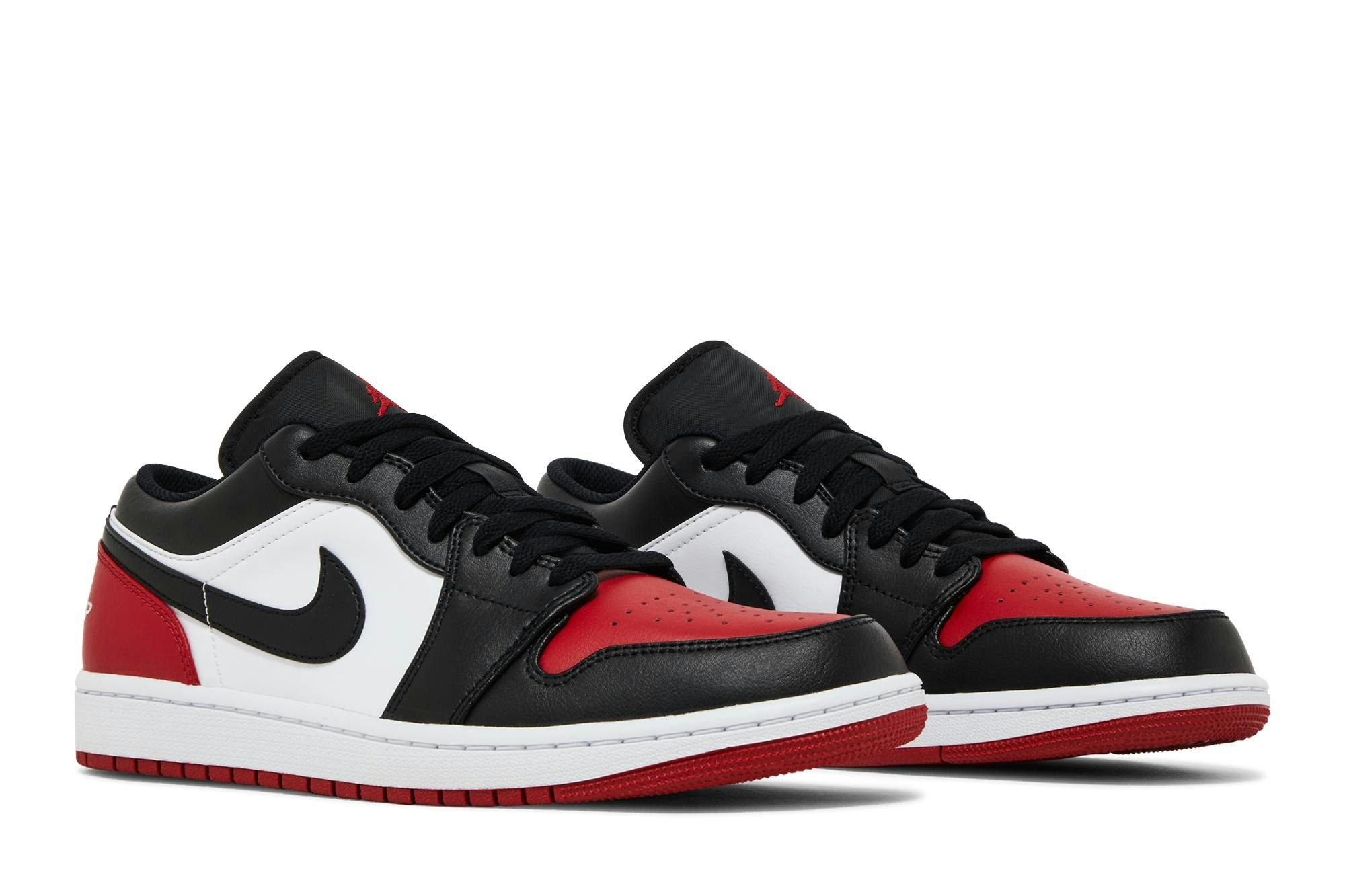 Air Jordan 1 Low ‚Bred Toe 2.0‘ 553558-161