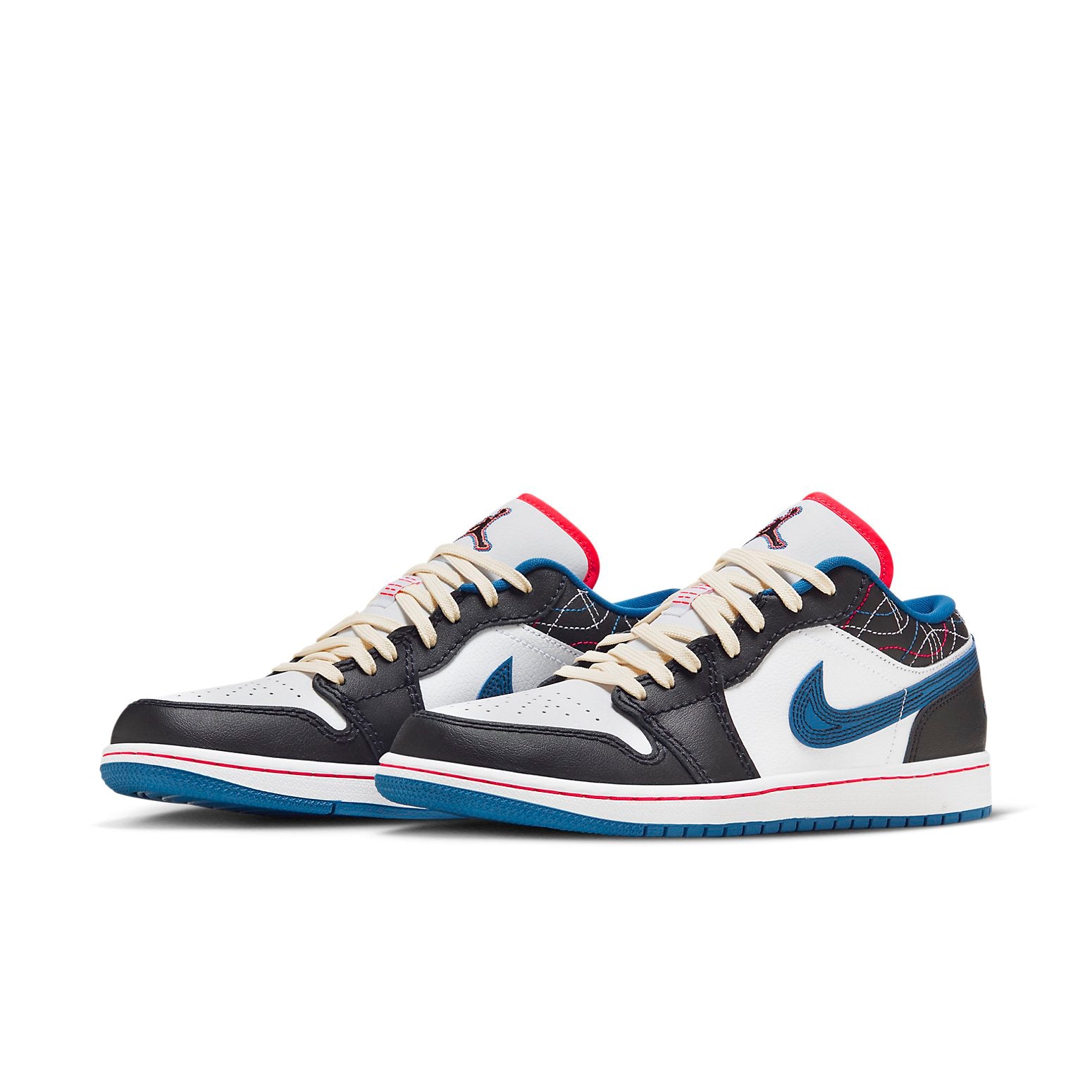 Air Jordan 1 Low ‚White Industrial Blue Siren Red‘ FV3622-141 Mattress Sneaker Store
