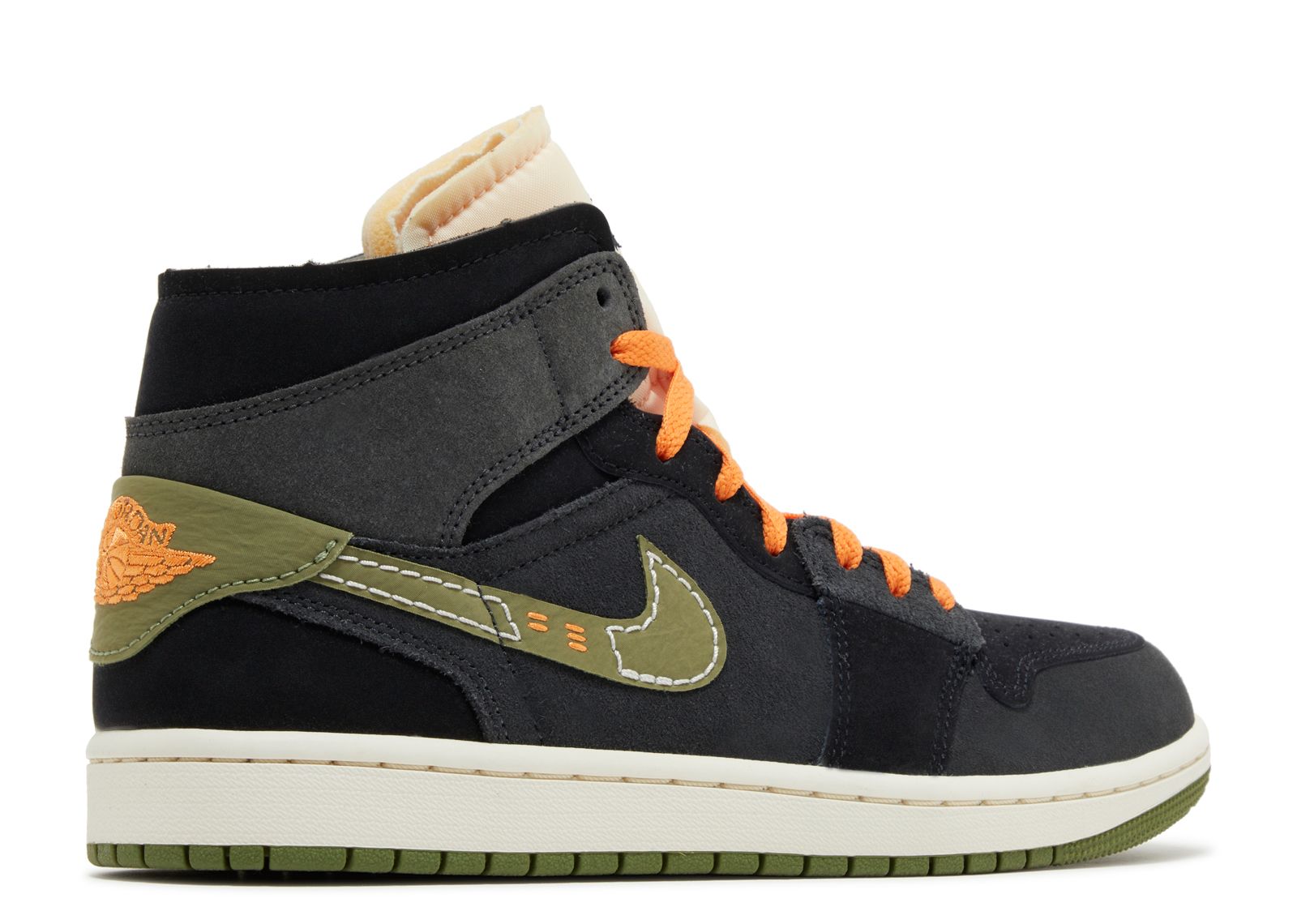 Air Jordan 1 Mid SE Craft ‚Anthracite Sky J Light Olive‘ FD6817-003