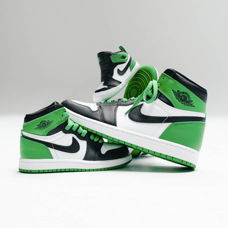 Air Jordan 1 Retro High OG ‚Lucky Green Black‘ FD1412-031 Mattress Sneaker Store