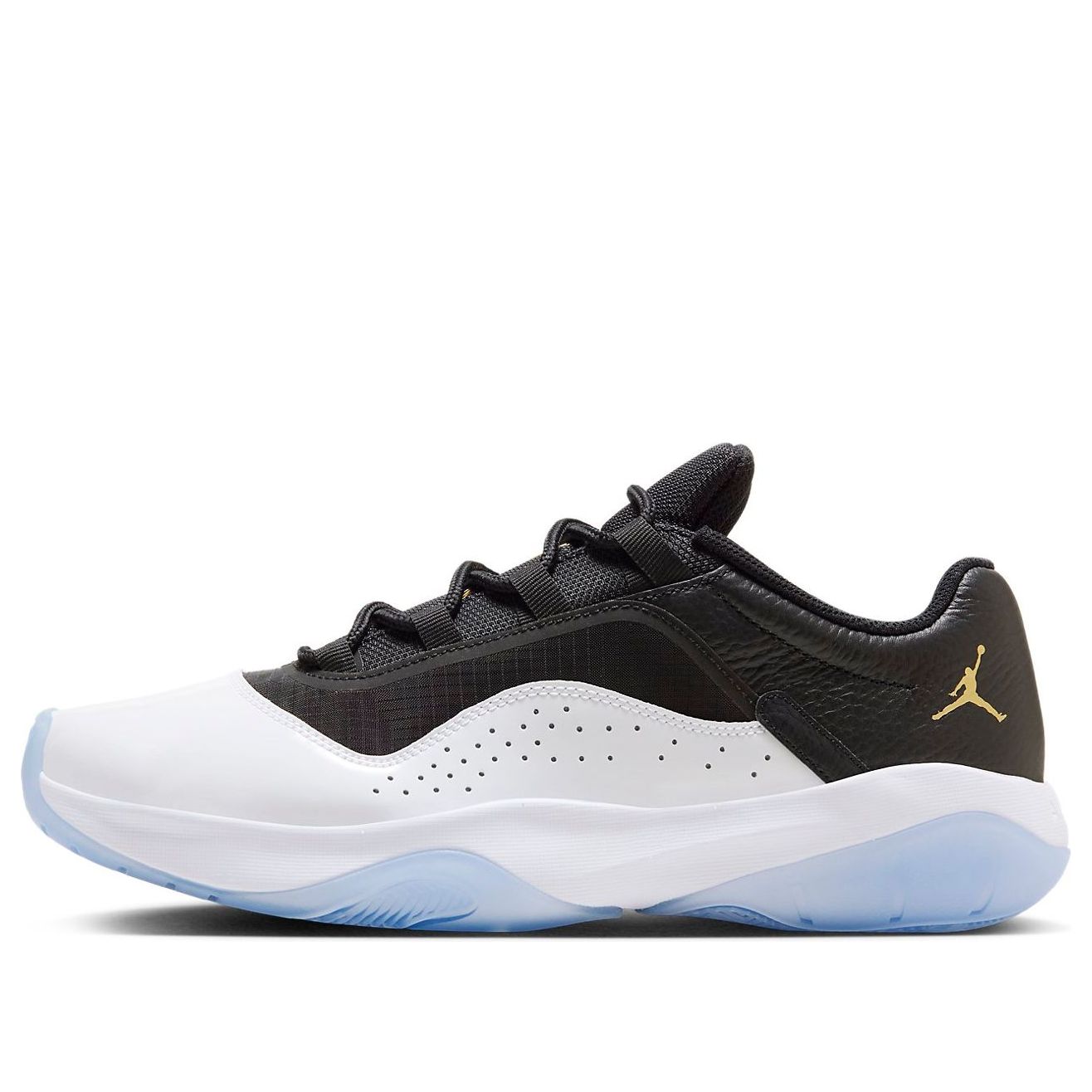 Air Jordan 11 CMFT Low Black White Gold DN4180-070