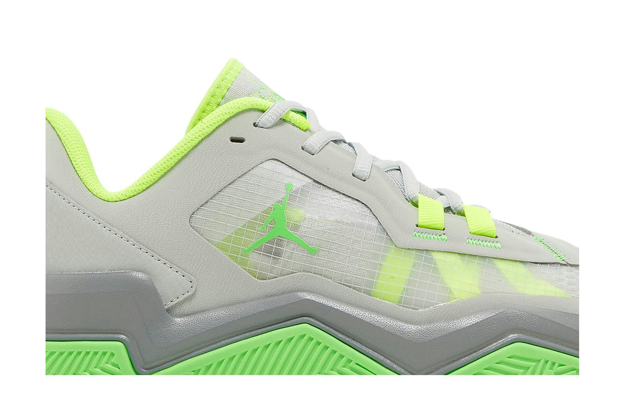 Air Jordan One Take 4 ‚Grey Green Strike‘ DZ3338-003