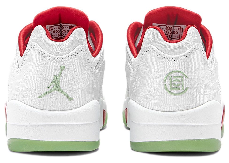 CLOT x Air Jordan 5 Retro Low ‚White Silk 20th Anniversary‘ CLOT-AJ5-WHT-FF