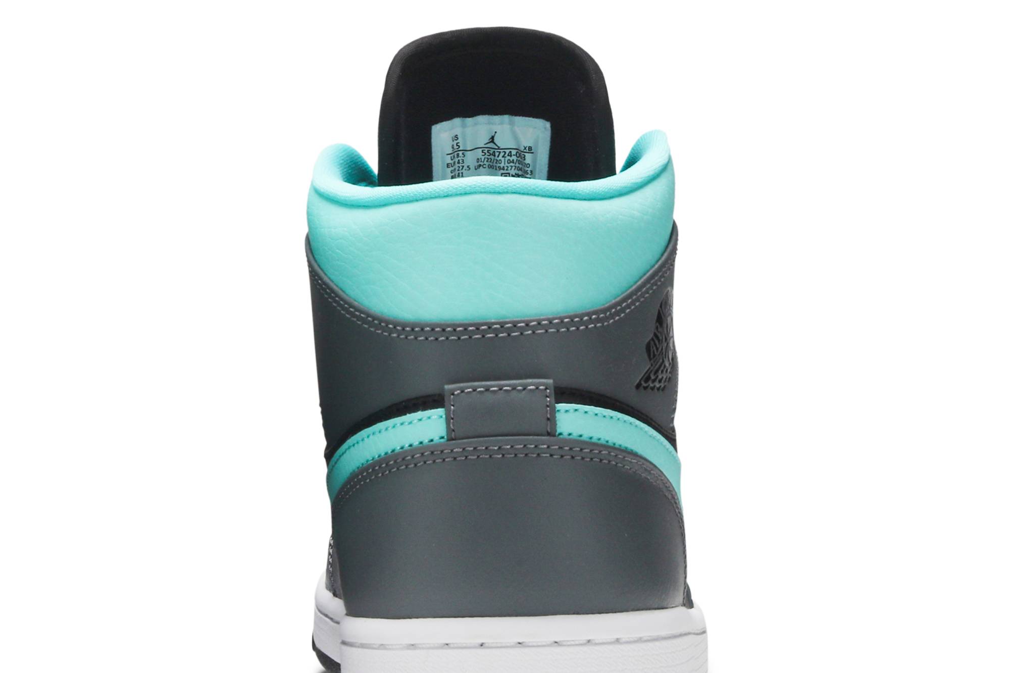 Air Jordan 1 Mid ‚Grey Aqua‘ 554724-063 Domahi store