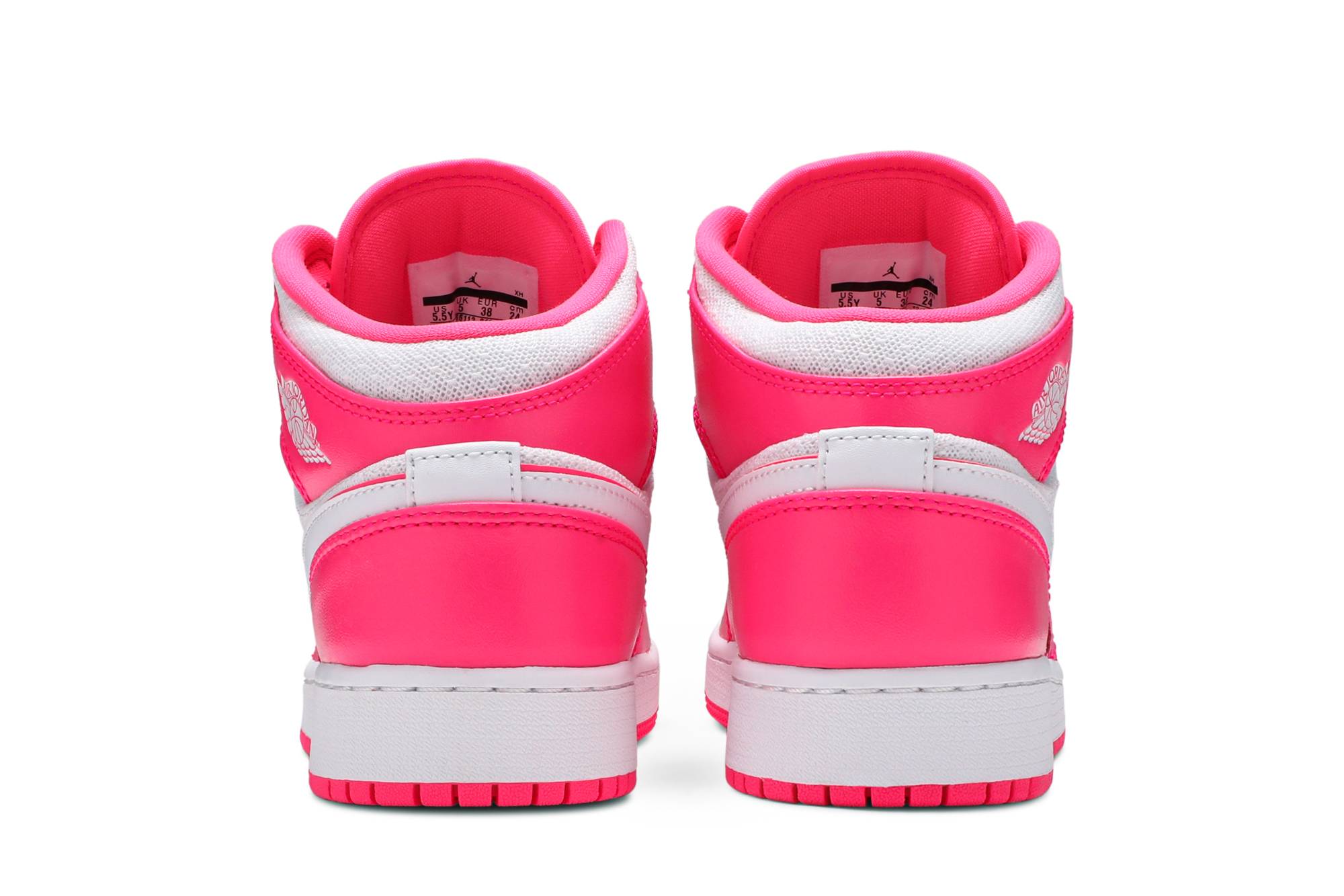 Air Jordan 1 Mid Hyper Pink White 555112-611 Domahi store