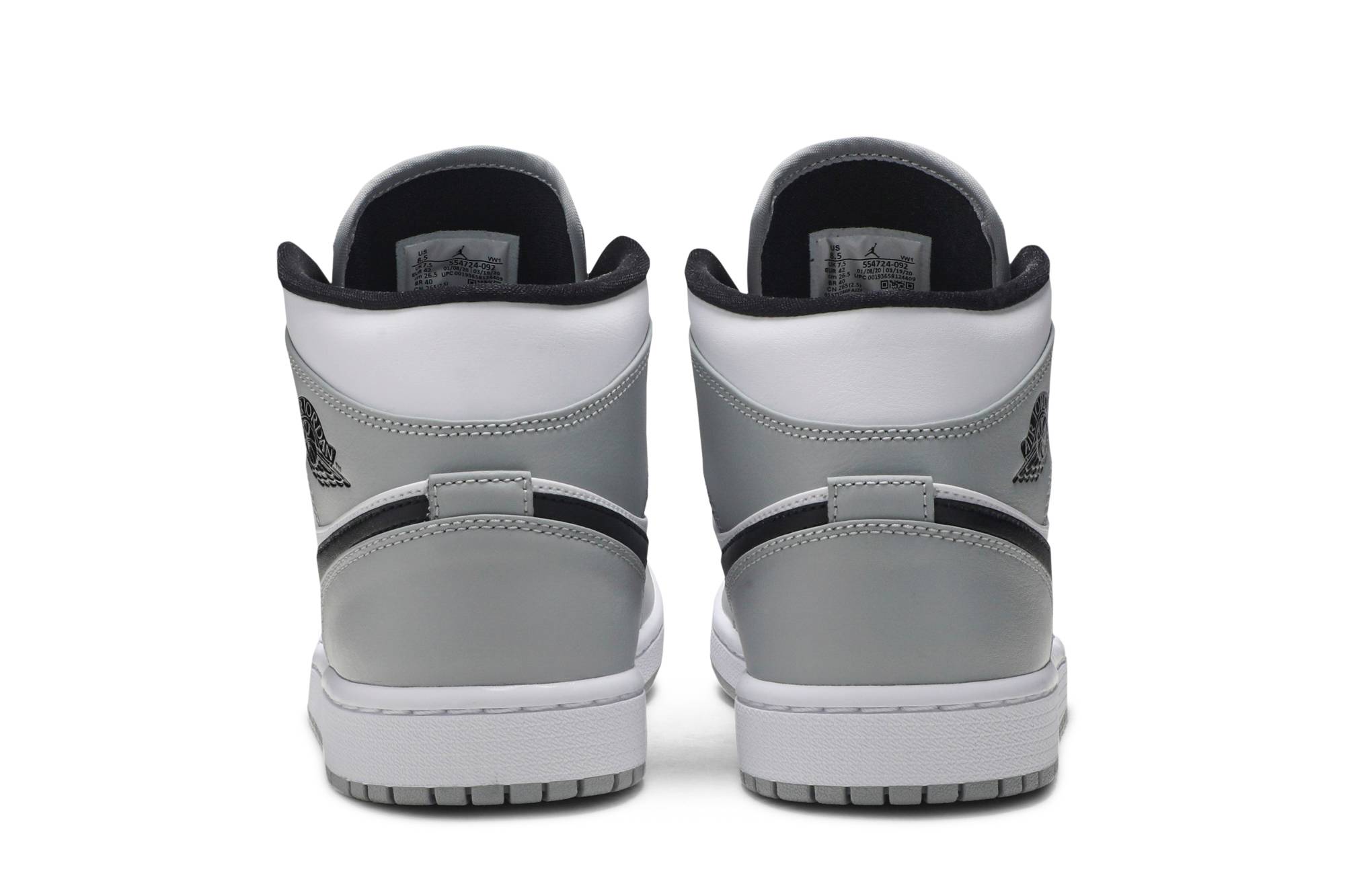 Air Jordan 1 Mid ‚Light Smoke Grey‘ 554724-092 Domahi store