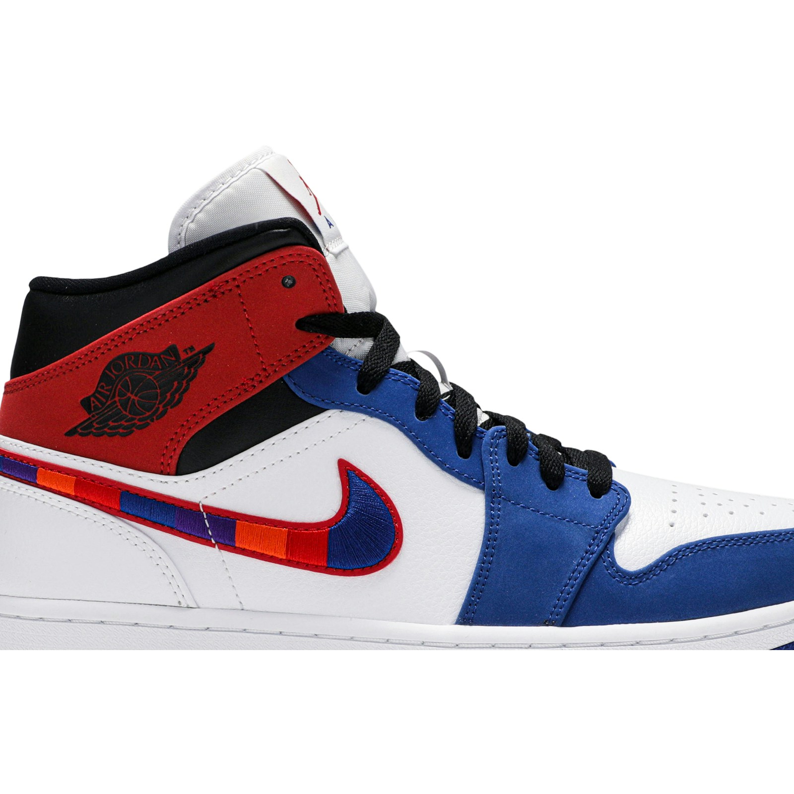 Air Jordan 1 Mid ‚Multicolored Swoosh‘ 852542-146 Domahi store