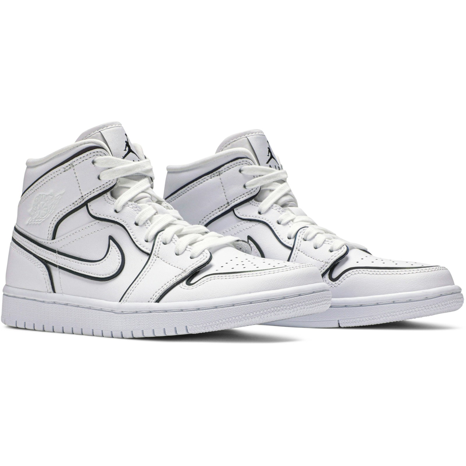 Air Jordan 1 Mid SE ‚Iridescent Trim‘ CK6587-100 Domahi store