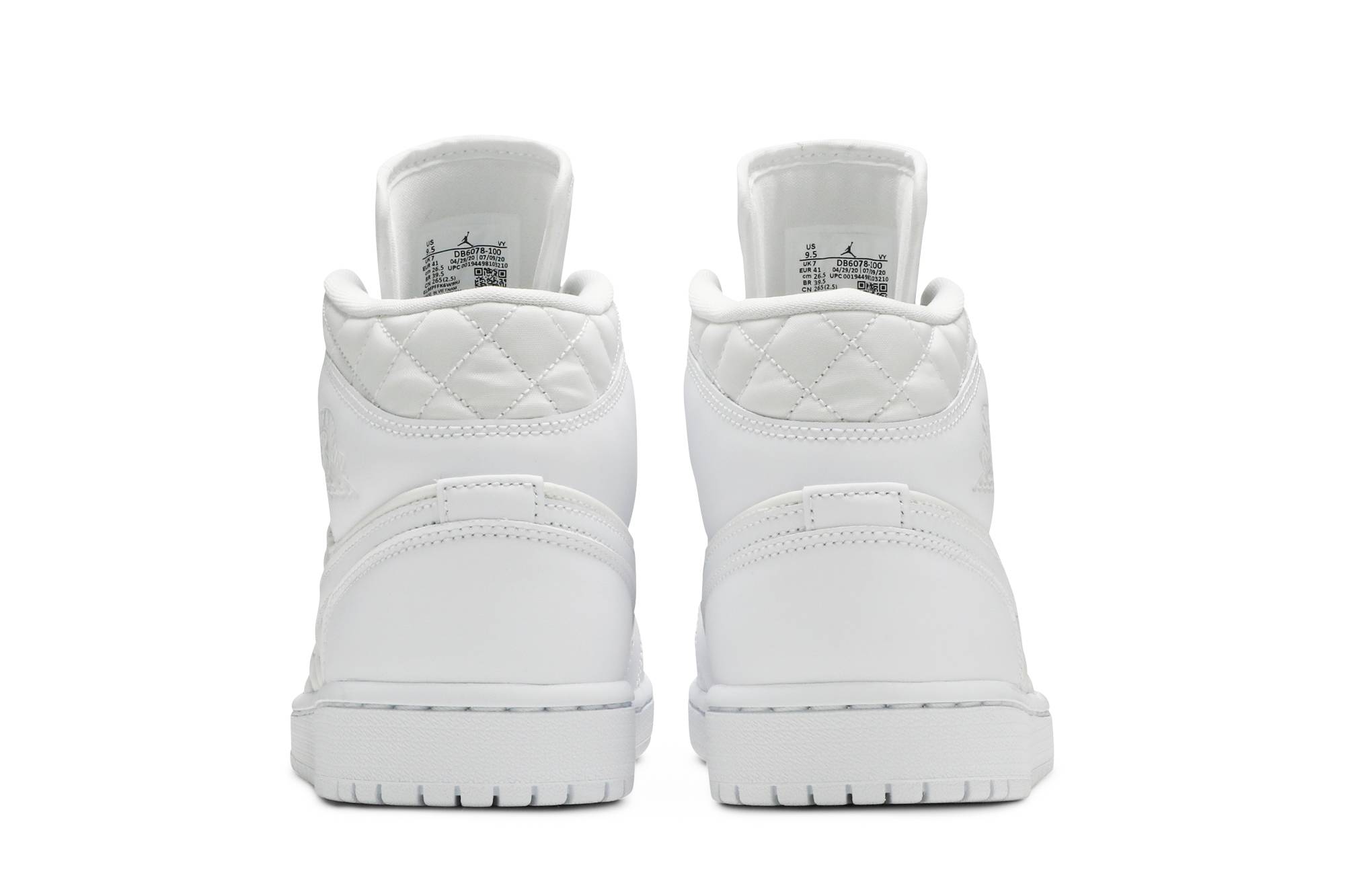 Air Jordan 1 Mid SE ‚White Quilted‘ DB6078-100 Domahi store