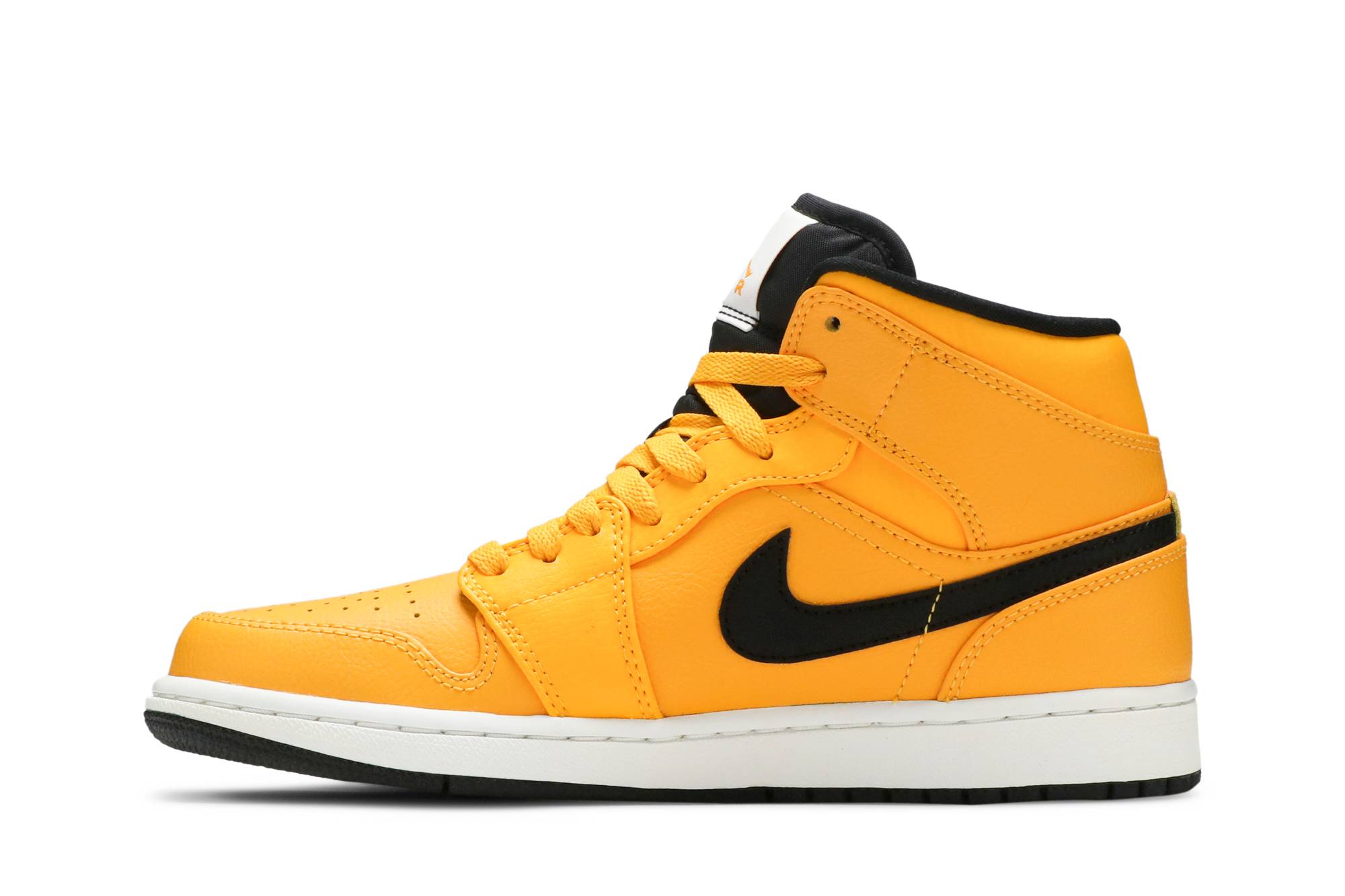 Air Jordan 1 Mid ‚University Gold‘ Black 554724-700 Domahi store
