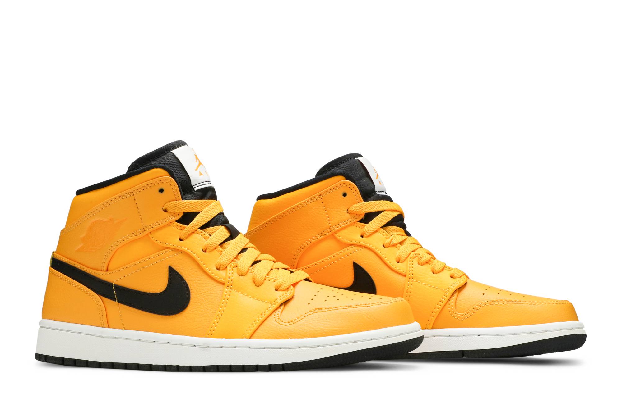 Air Jordan 1 Mid ‚University Gold‘ Black 554724-700 Domahi store