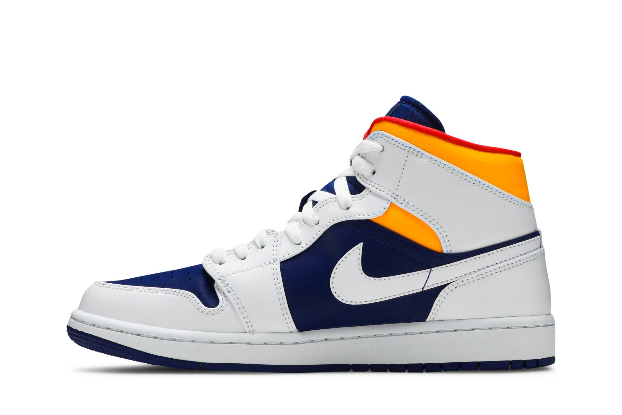 Air Jordan 1 Mid ‚White Deep Royal Blue‘ 554724-131 Domahi store