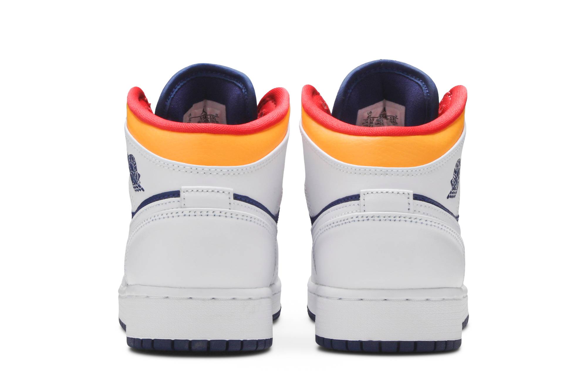 Air Jordan 1 Mid ‚White Deep Royal Blue‘ 554725-131 Domahi store