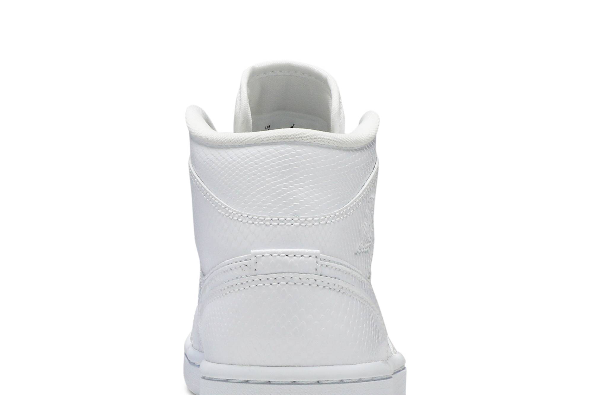Air Jordan 1 Mid ‚White Snakeskin‘ BQ6472-110 Domahi store