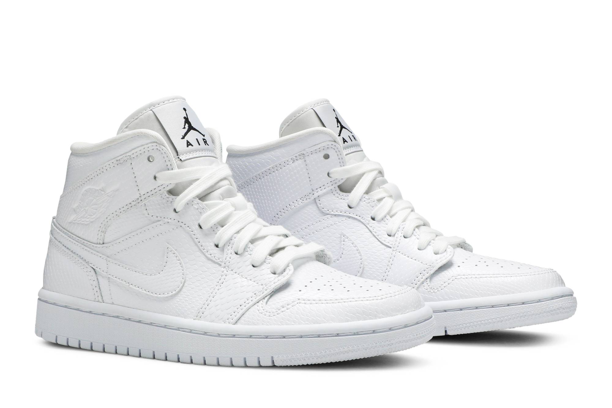 Air Jordan 1 Mid ‚White Snakeskin‘ BQ6472-110 Domahi store