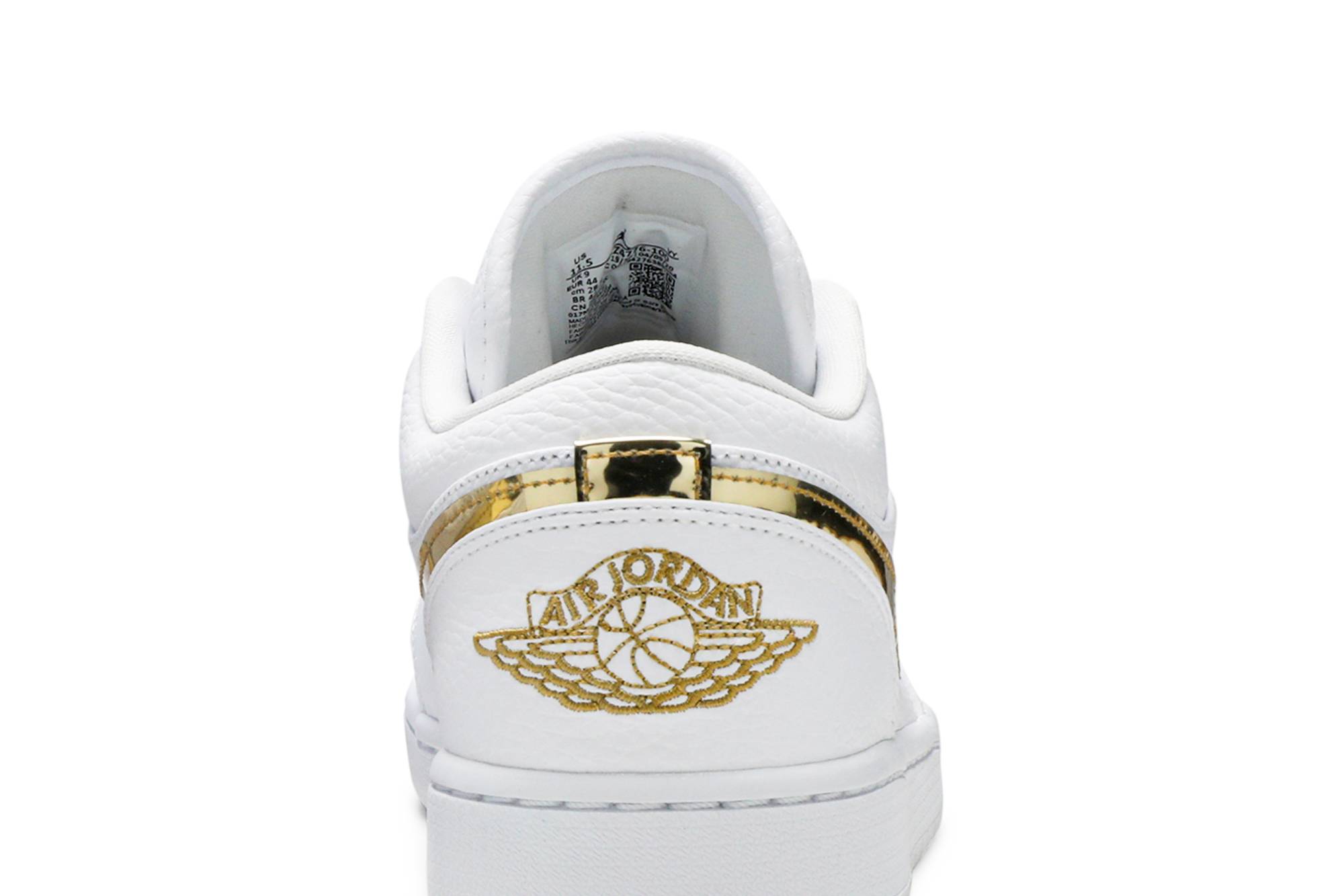 Air Jordan 1 Retro Low ‚White Metallic Gold‘ CZ4776-100 Domahi store