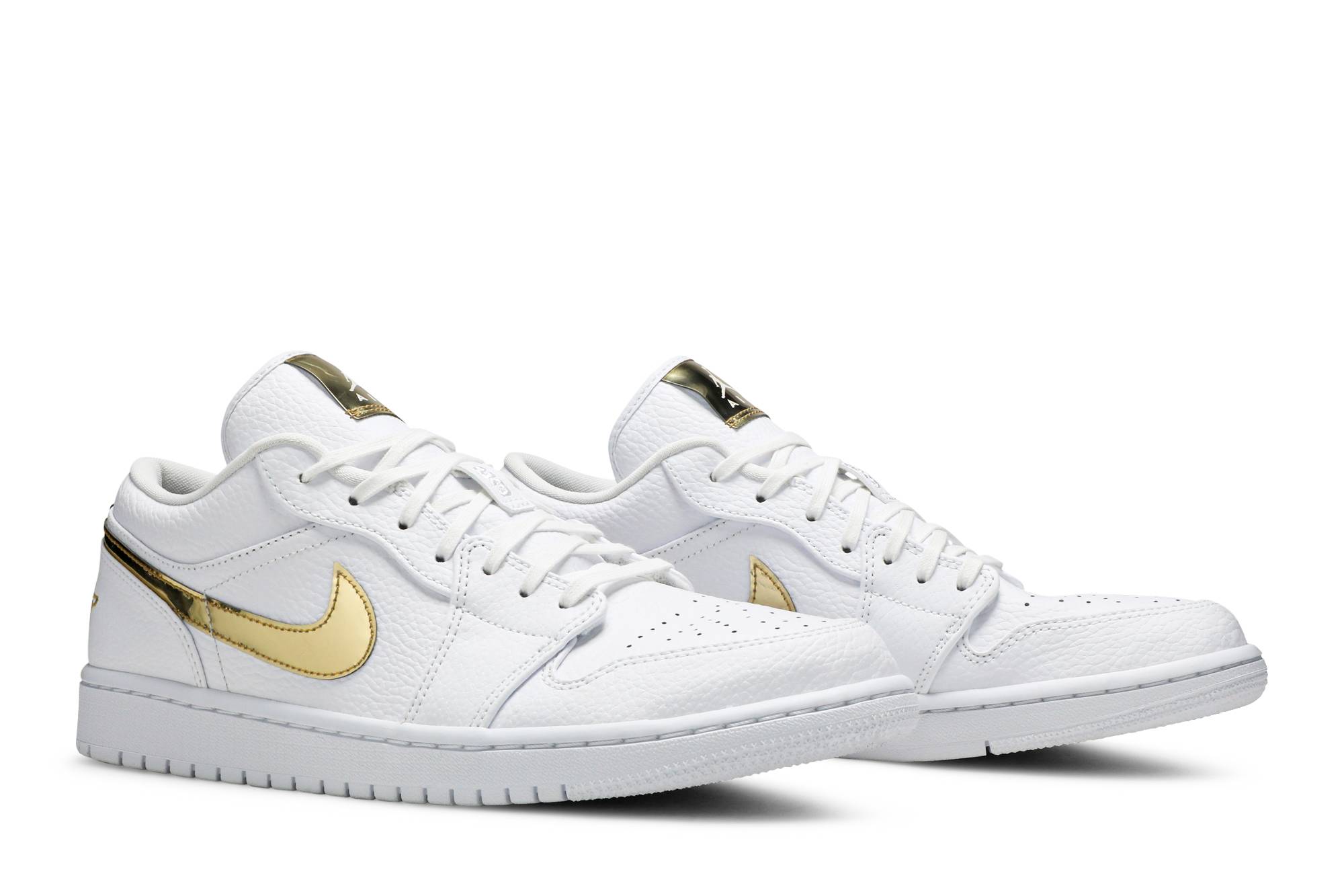 Air Jordan 1 Retro Low ‚White Metallic Gold‘ CZ4776-100 Domahi store