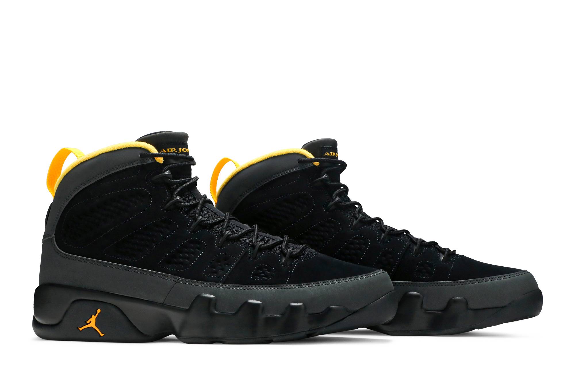 Air Jordan 9 Retro ‚Dark Charcoal University Gold‘ CT8019-070 Domahi store