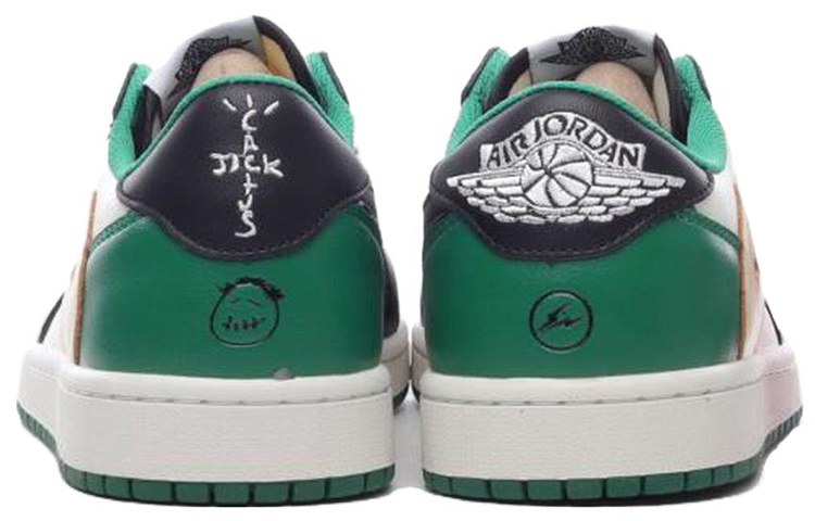 Air Jordan Travis Scott x Fragment Design x 1 Low ‚White Green Black‘ DM7866-128 Domahi store