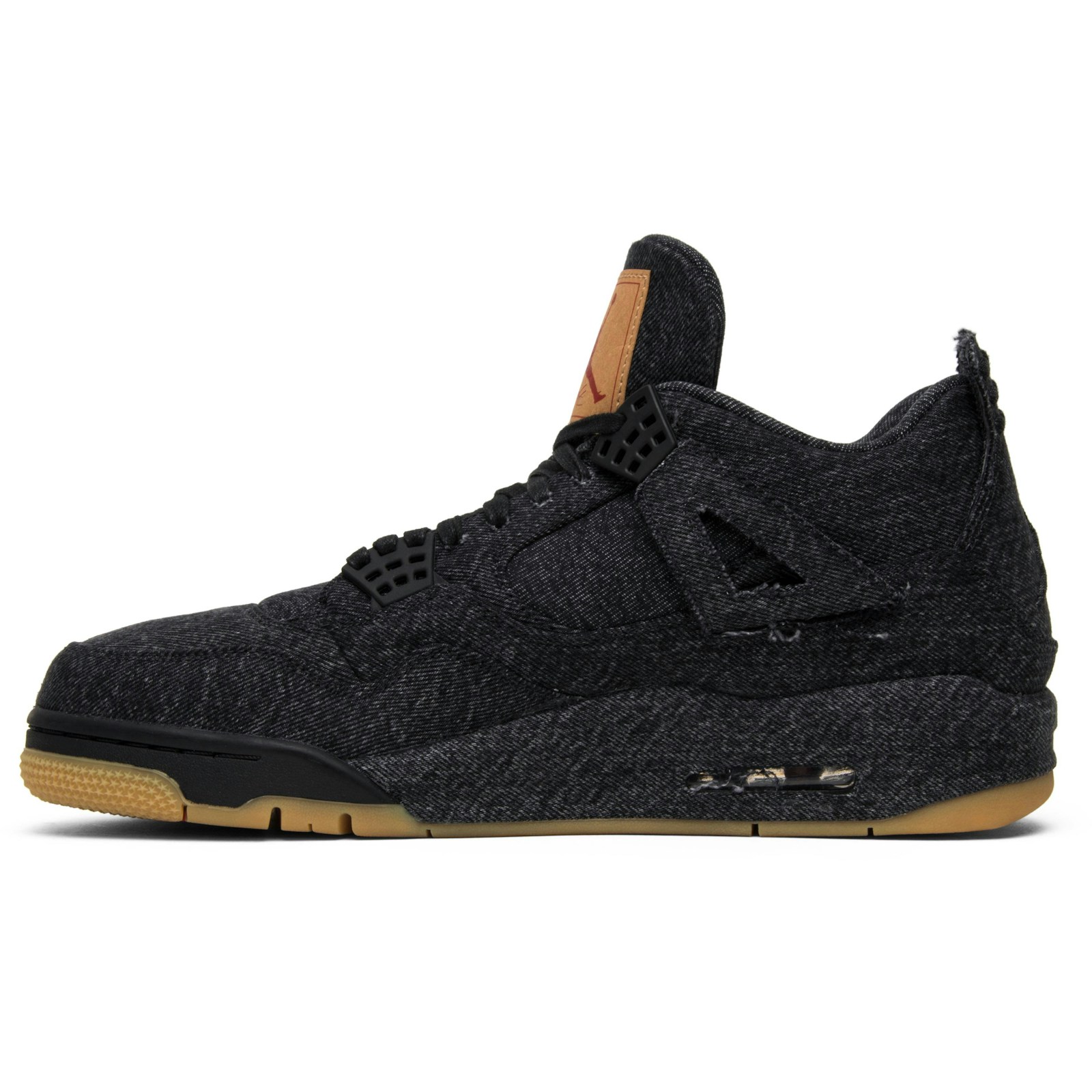 Levi’s x Air Jordan 4 Retro ‚Black Denim‘ (Blank Tag) AO2571-001 Domahi store