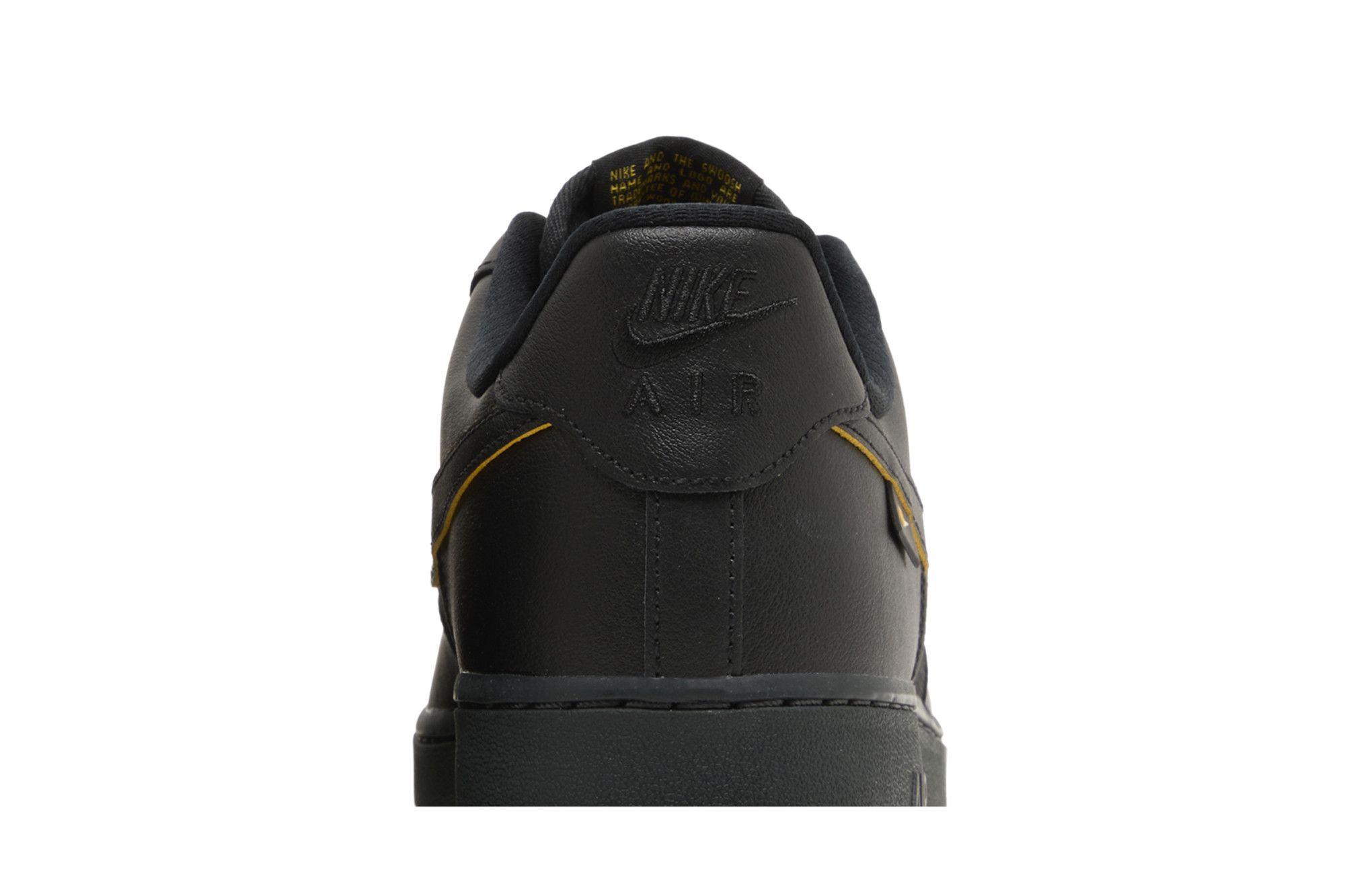 Nike Air Force 1 ’07 ‚Black University Gold‘ FZ4617-001 Domahi store