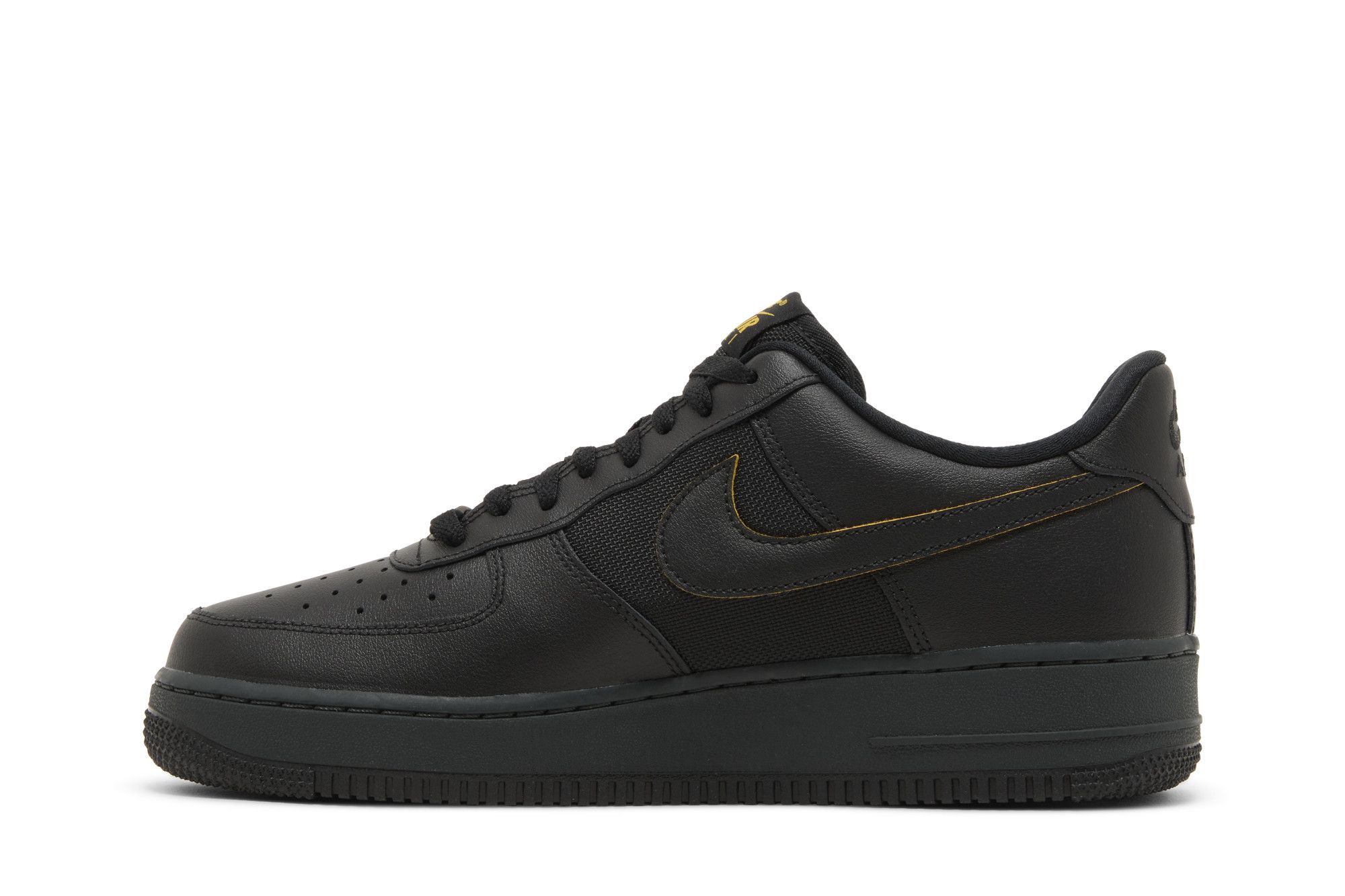 Nike Air Force 1 ’07 ‚Black University Gold‘ FZ4617-001 Domahi store