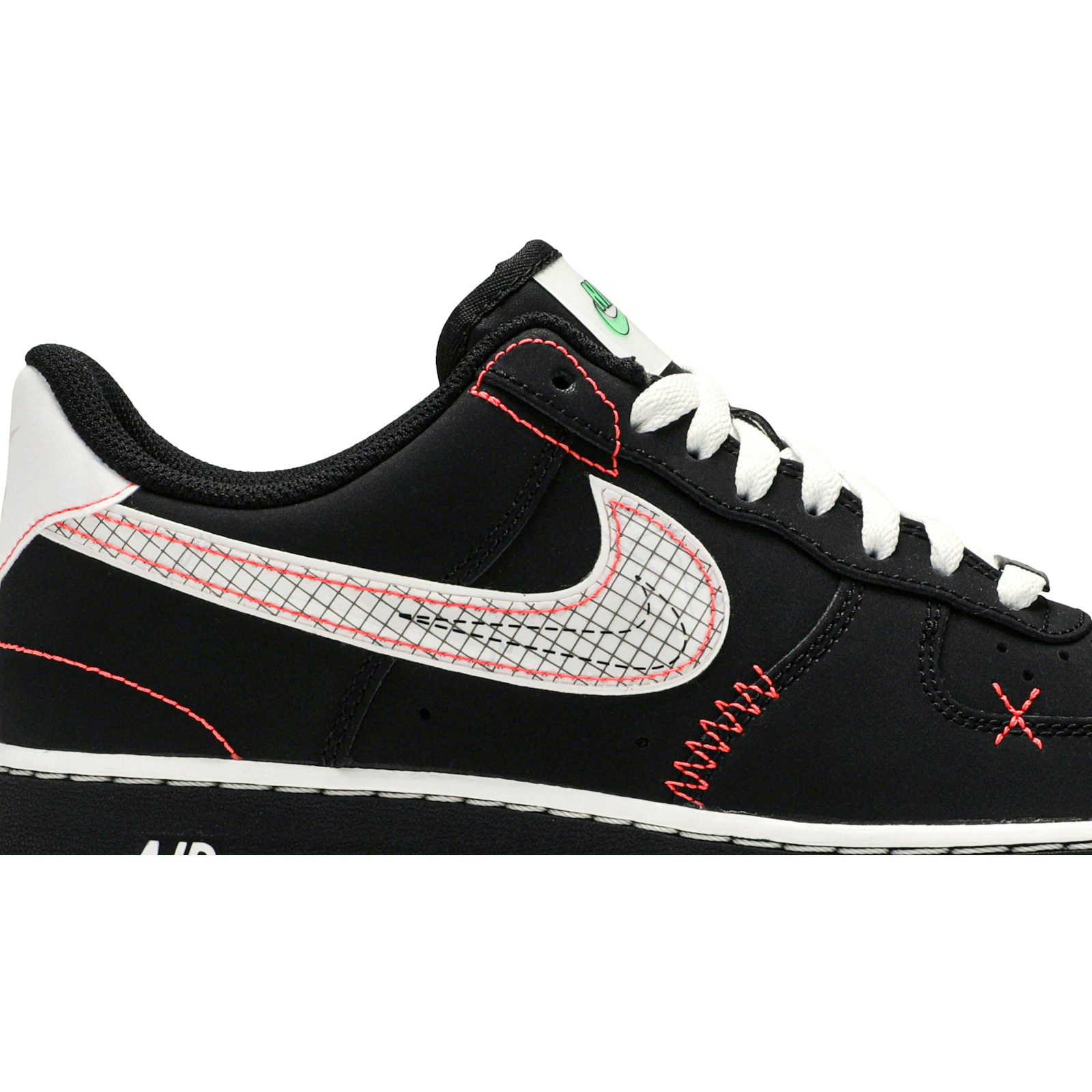 Nike Air Force 1 ’07 LV8 ‚Crimson Exposed Stitching‘ CU6646-001 Domahi store