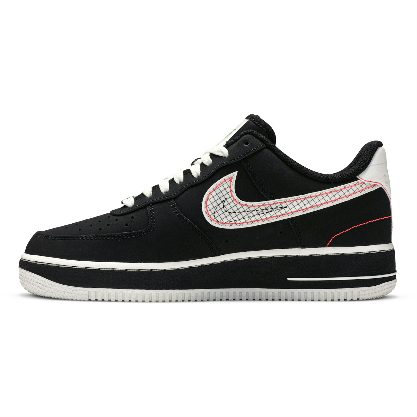 Nike Air Force 1 ’07 LV8 ‚Crimson Exposed Stitching‘ CU6646-001 Domahi store