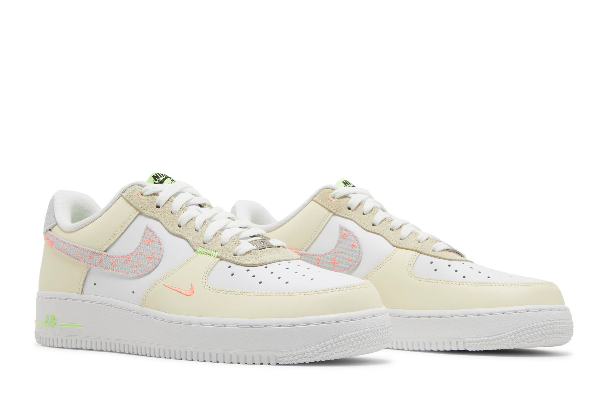 Nike Air Force 1 ’07 LV8 ‚Just Stitch It – White Shade Green‘ FB1852-111 Domahi store
