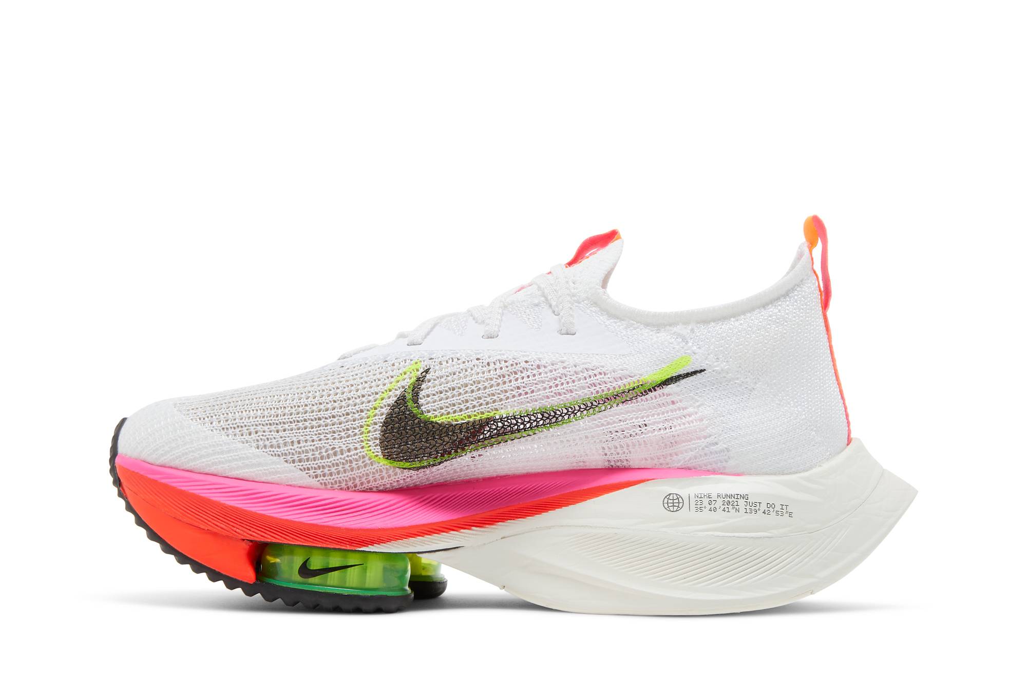 Nike Air Zoom Alphafly Next% Flyknit ‚White Pink‘ DJ5455-100 Domahi store