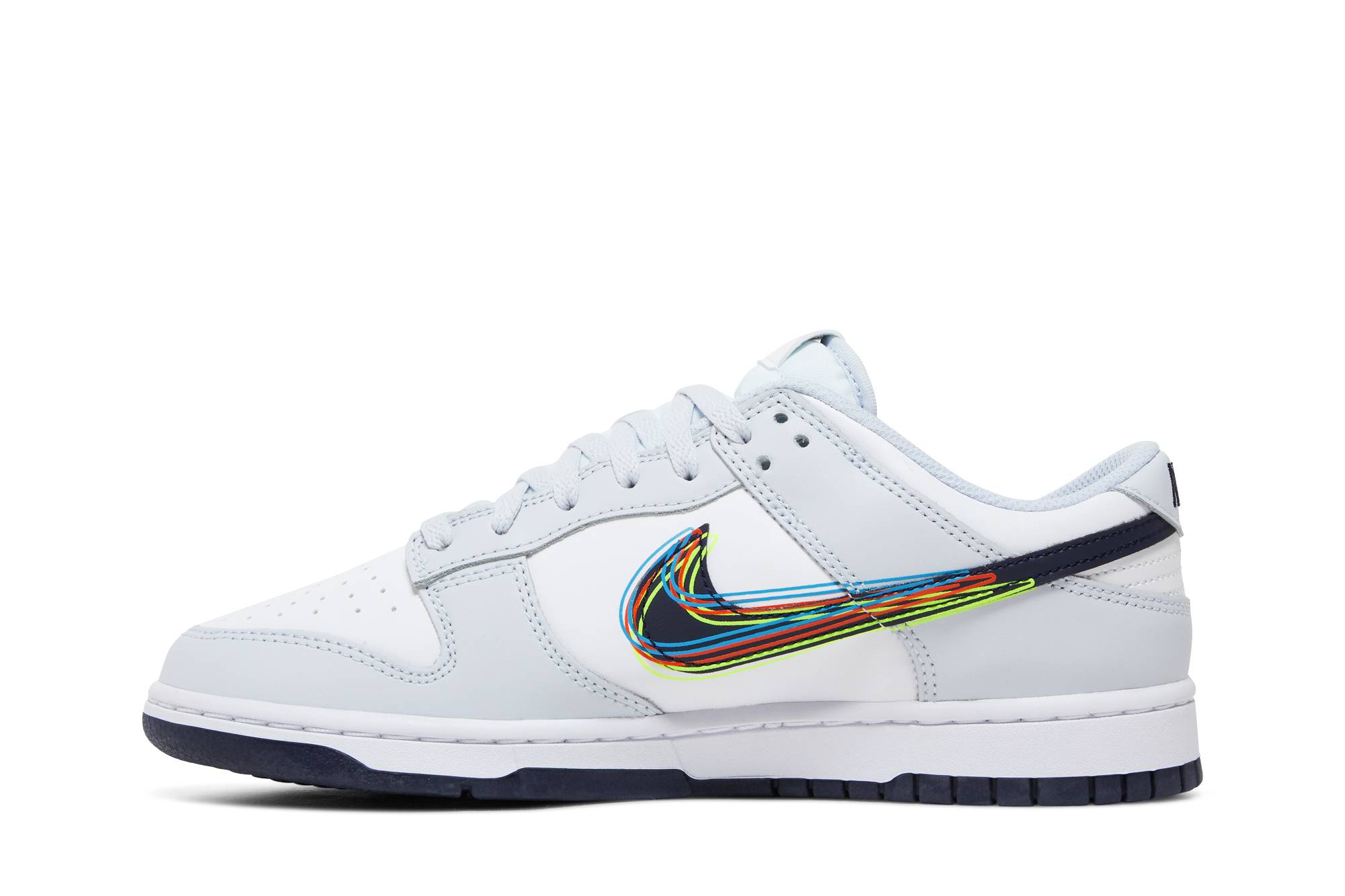 Nike Dunk Low 3D Swoosh ‚White Grey Navy‘ DV6482-100 Domahi store