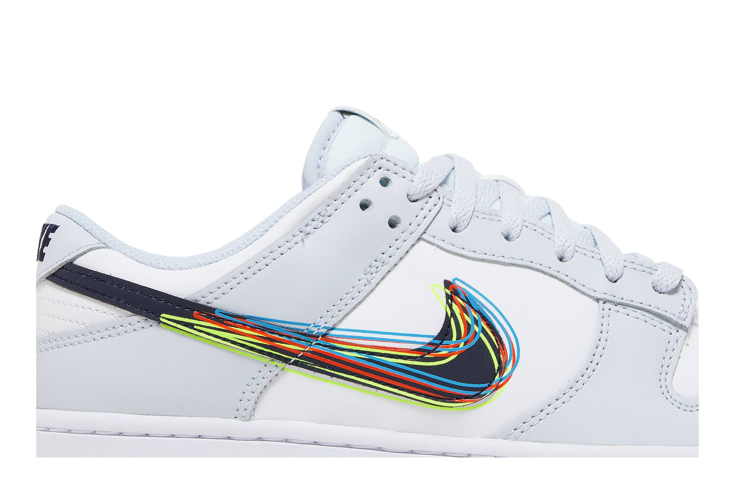 Nike Dunk Low 3D Swoosh ‚White Grey Navy‘ DV6482-100 Domahi store