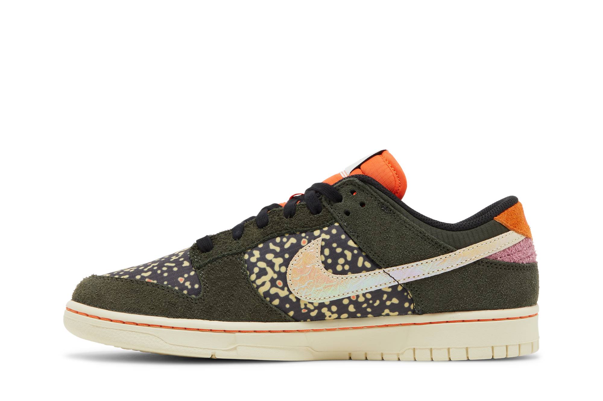 Nike Dunk Low Rainbow Trout ‚Sequoia/Alabaster-Safety Orange‘ FN7523-300 Domahi store