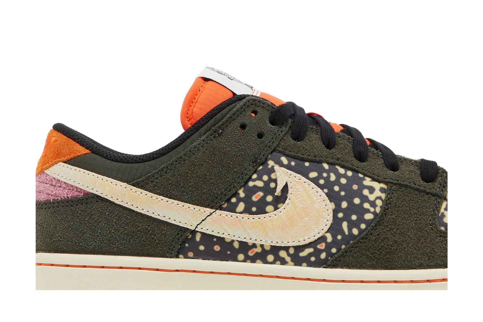 Nike Dunk Low Rainbow Trout ‚Sequoia/Alabaster-Safety Orange‘ FN7523-300 Domahi store