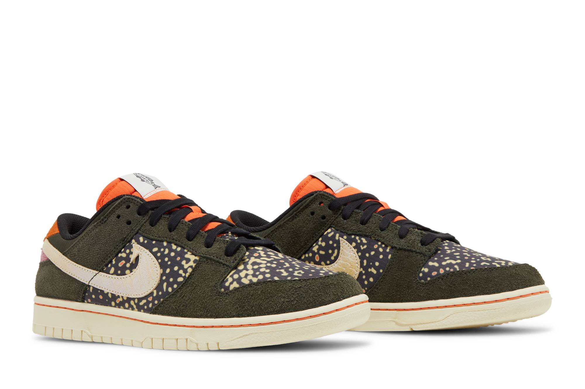 Nike Dunk Low Rainbow Trout ‚Sequoia/Alabaster-Safety Orange‘ FN7523-300 Domahi store