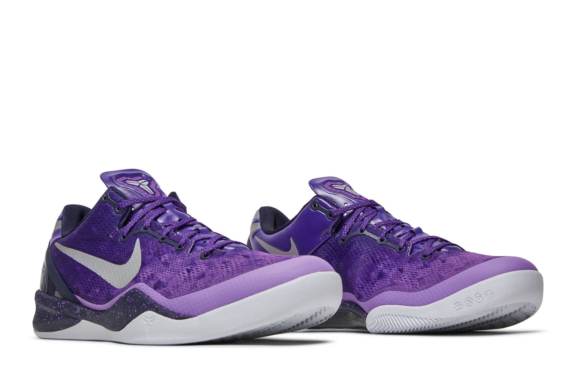 Nike Kobe 8 Playoffs Purple Platinum 555035-500 Domahi store