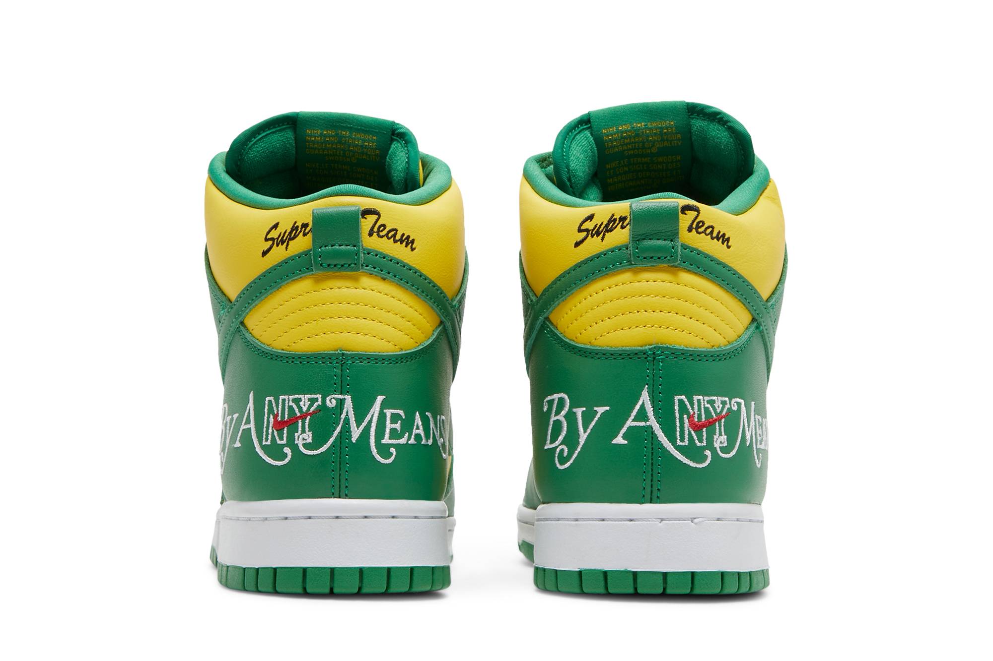 Nike SB Dunk Highx Supreme ‚By Any Means Brazil‘ DN3741-700 Domahi store